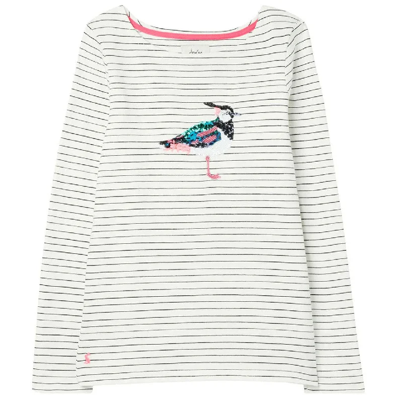 Joules Ladies Harbour Luxe Lapwing Long Sleeve Jersey Top