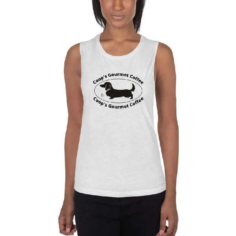 Coop's Gourmet Coffee Ladies’ Muscle Tank