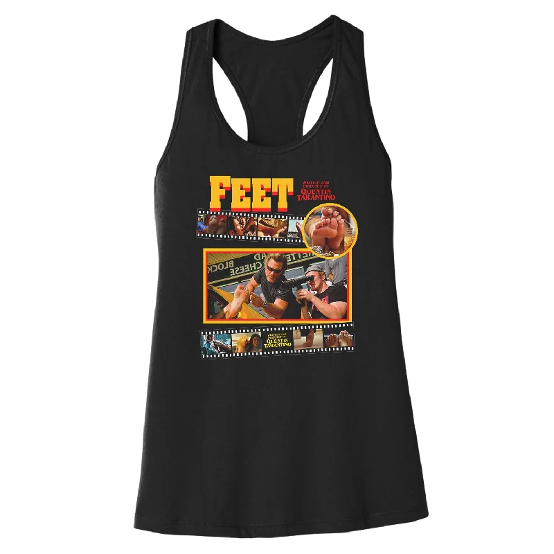 Feet - Women's Racerback Tank