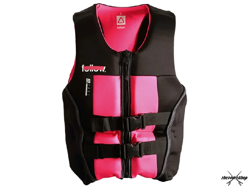 FOLLOW - WOMENS TACT CGA VEST - BLACK/PINK