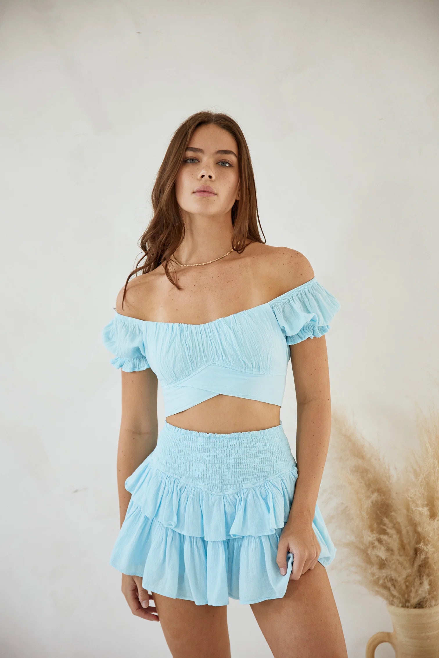 Lola Top - Sky Blue