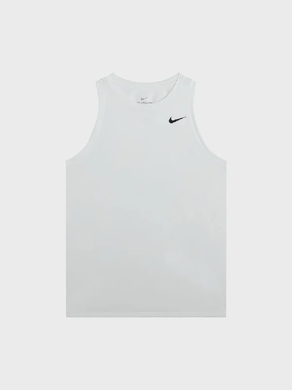 NIKE WHITE DRI-FIT TANK