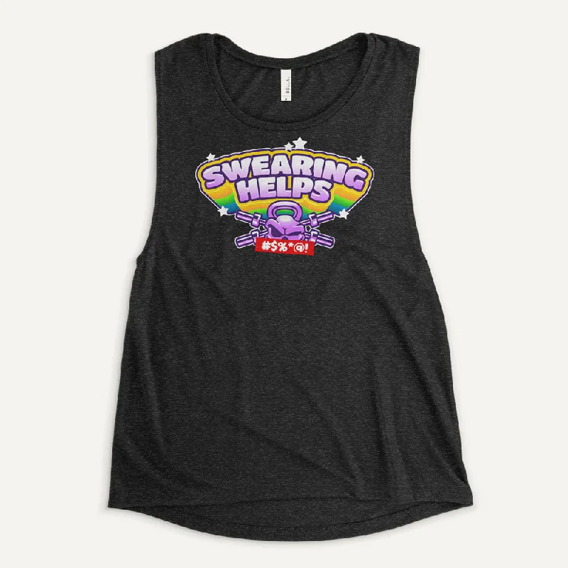 Swearing Helps Women’s Muscle Tank