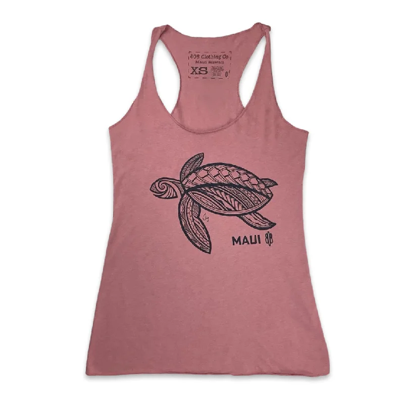 Tattoo Honu3 Ladies Tank Top