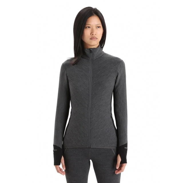 Women Descender LS Zip