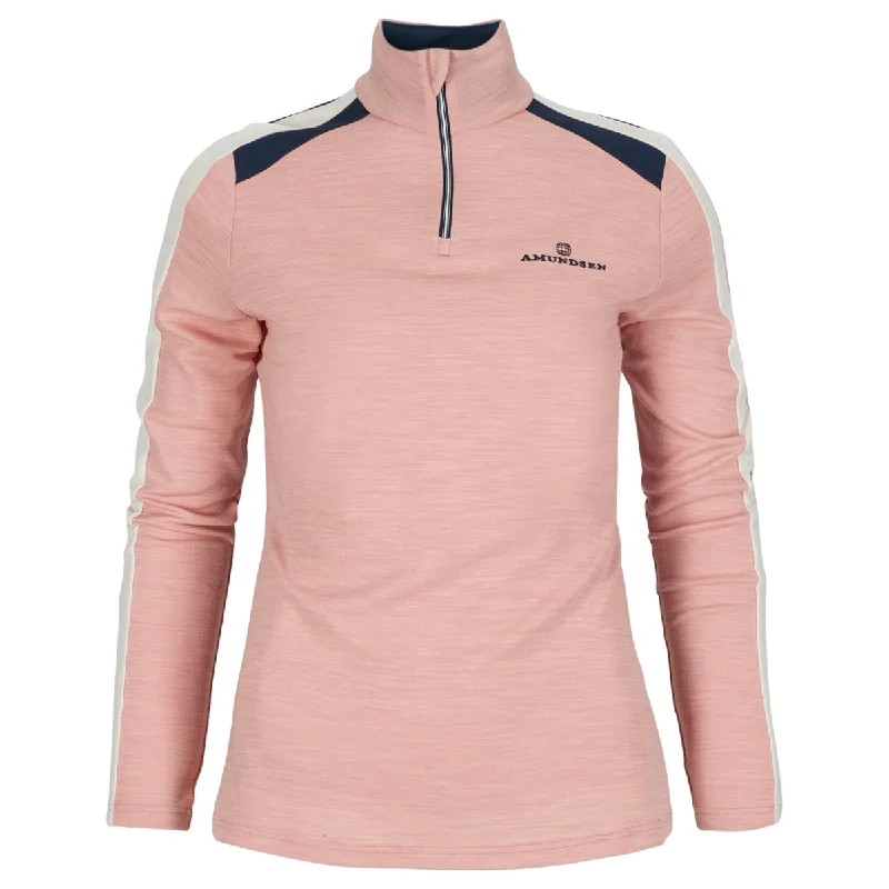 Amundsen Sports - Women's 5Mila Half Zip - Blush Pink