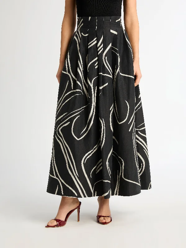 FIGURE DANCER MAXI SKIRT