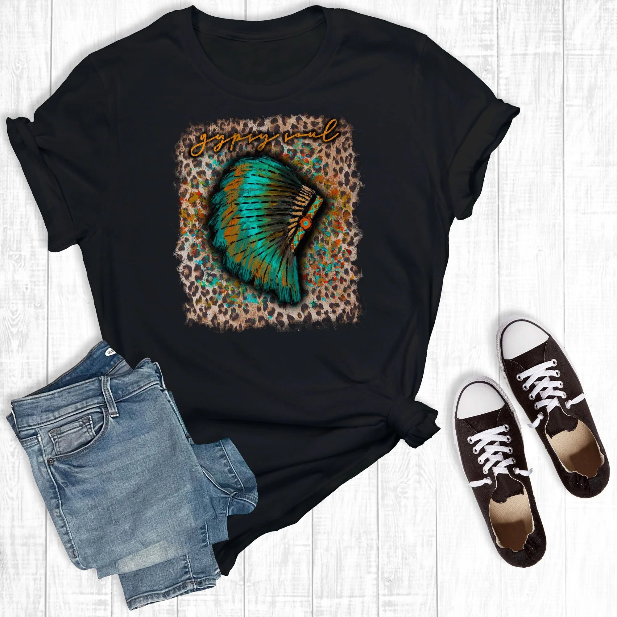 Gypsy Soul Headdress Tee