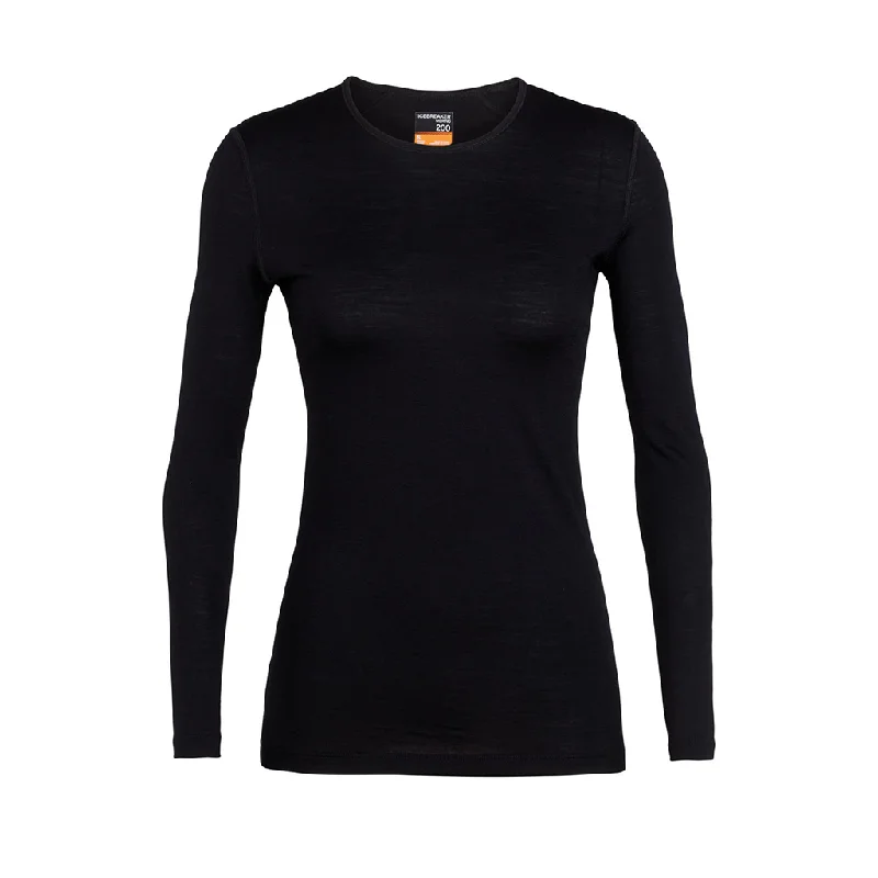 Icebreaker Women's 200 Oasis Long Sleeve Crewe