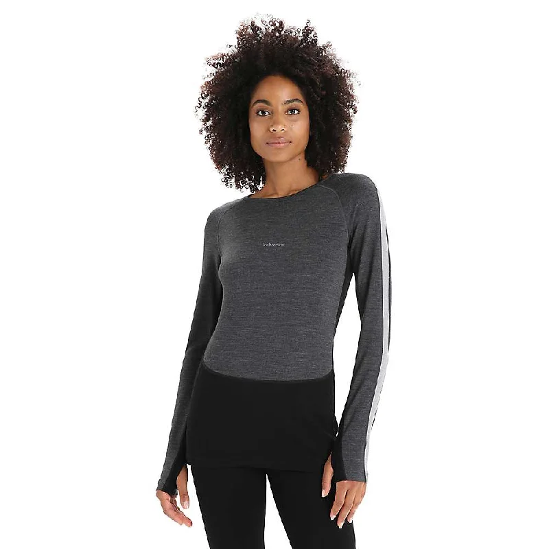 Icebreaker Women's 260 ZoneKnit Crewe LS Top