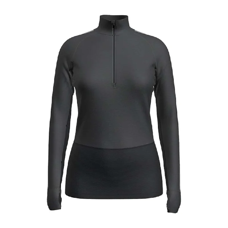 Icebreaker Women's Merino 200 Zoneknit Half Zip LS Top