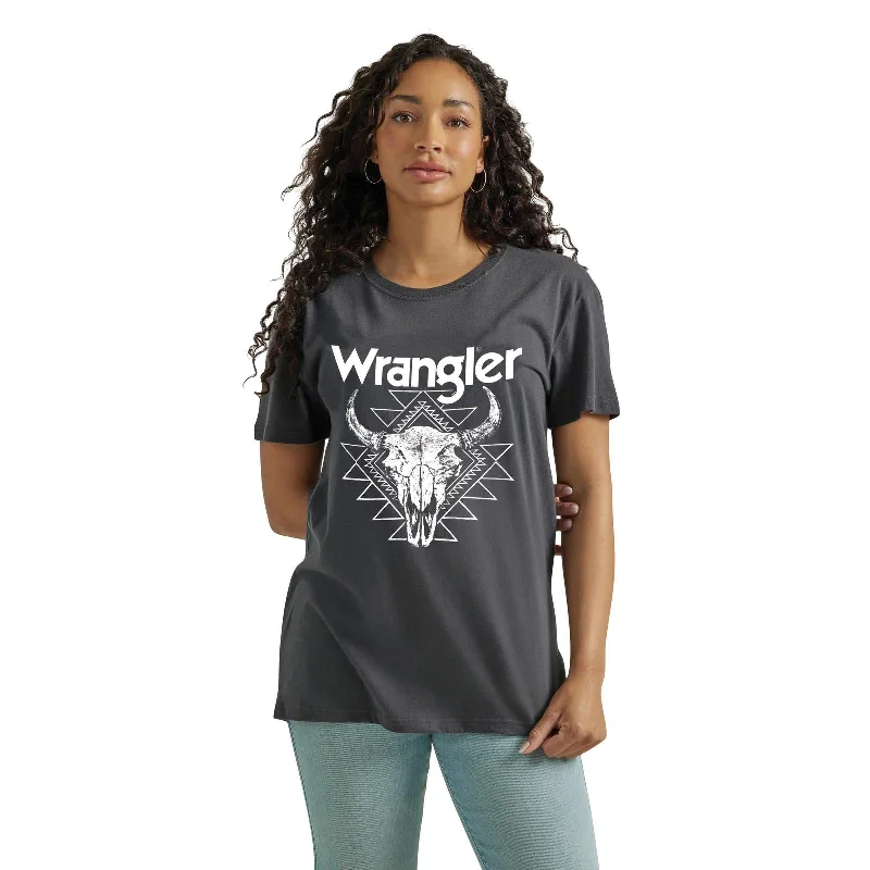 Ladies Wrangler Aztec Steer Tee