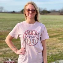 Ladies Wrangler Live Free Tee