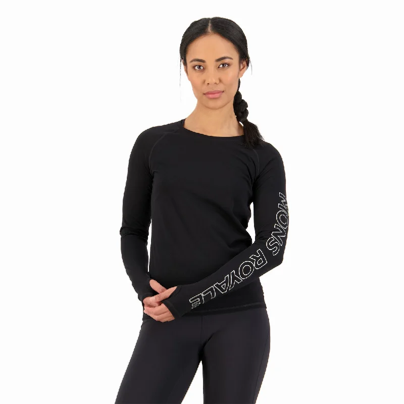 Mons Royale - Women's Bella Tech LS - Black