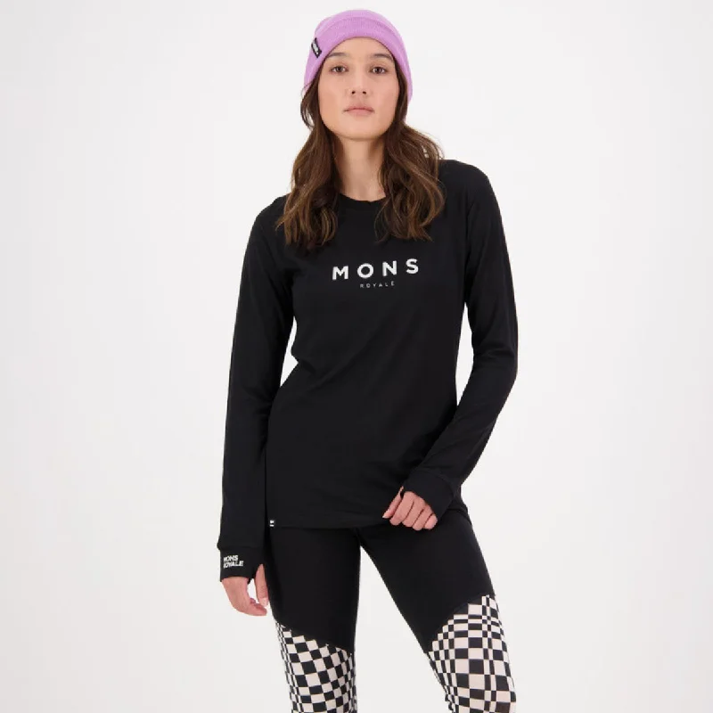 Mons Royale - Women's Yotei Classic LS - Black