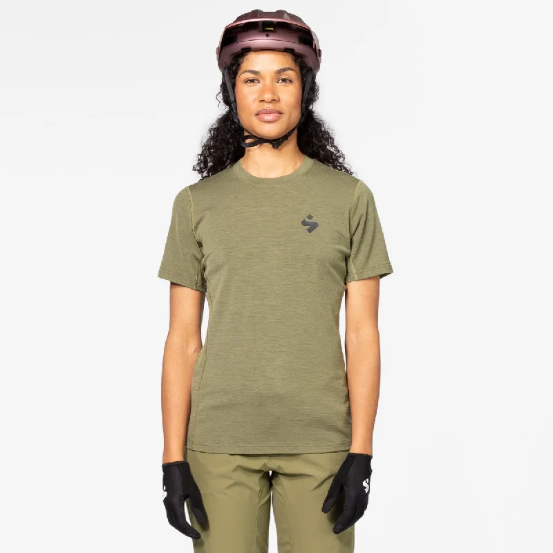 Sweet Protection - Women's Hunter Merino SS Jersey - Woodland