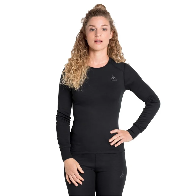 Active Warm Eco Long Sleeve Crew Baselayer - Black