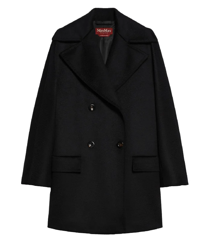 Max Mara Studio cappotto Kent nero donna