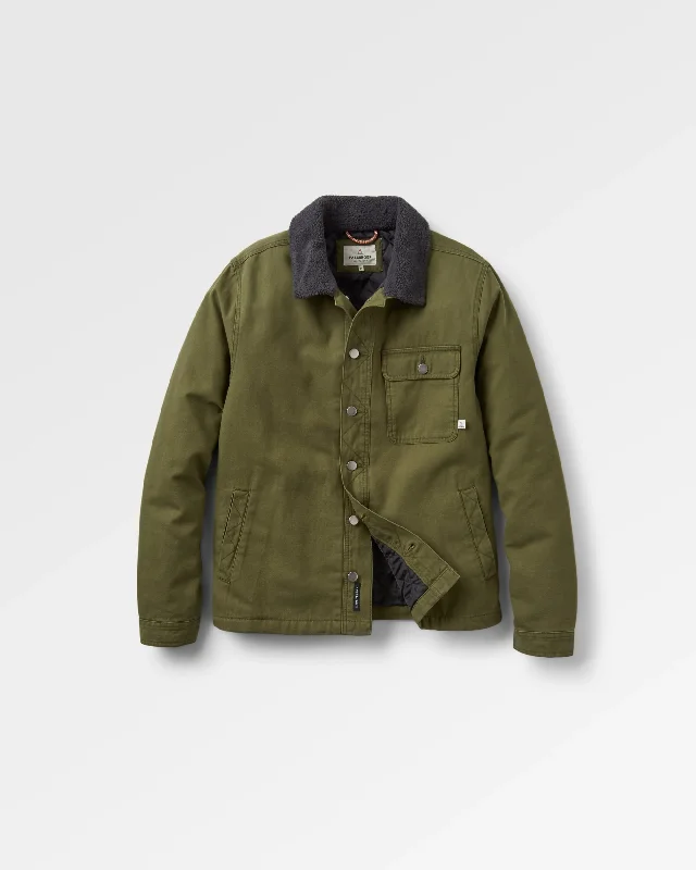 Falcon Organic Cotton Jacket - Khaki