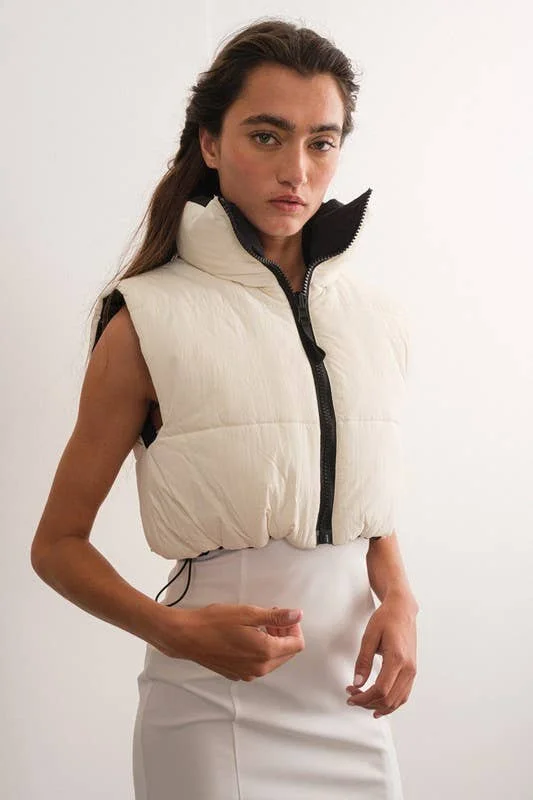 Zariah Reversible Puffer Vest