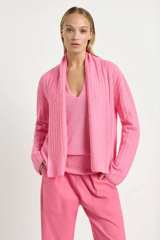 Shrug Jacket in Camellia F132 9289 by Mela Purdie