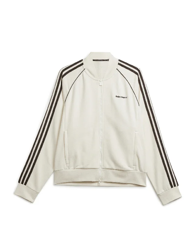 Wales Bonner Embroided Logo Track Jacket - Cream White