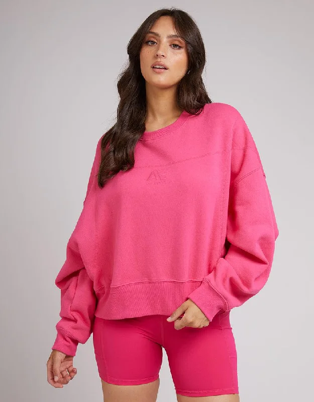 ALL ABOUT EVE ACTIVE TONAL SWEATER ROSE