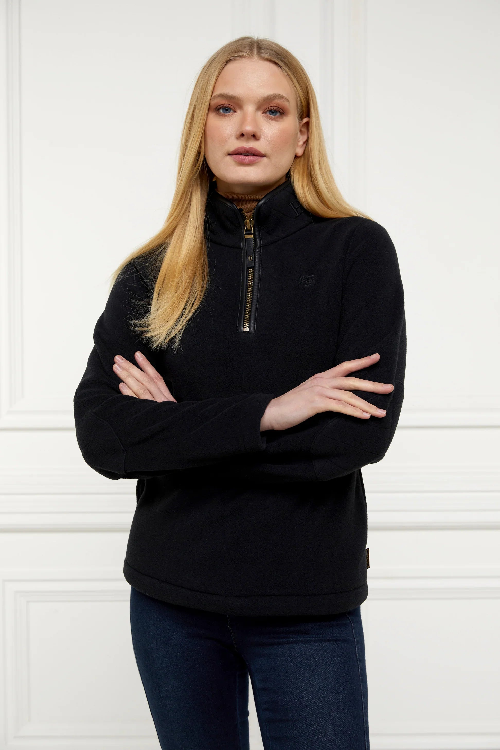 Holland Cooper Ladies Country Fleece Half Zip