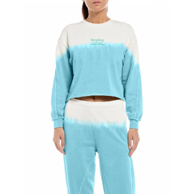 Replay Women's Cotton Fleece Sweatshirt