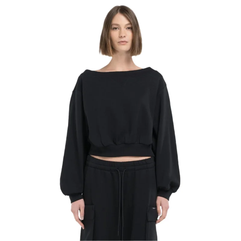 Replay Women's Copped Off The Shoulder Sweatshirt