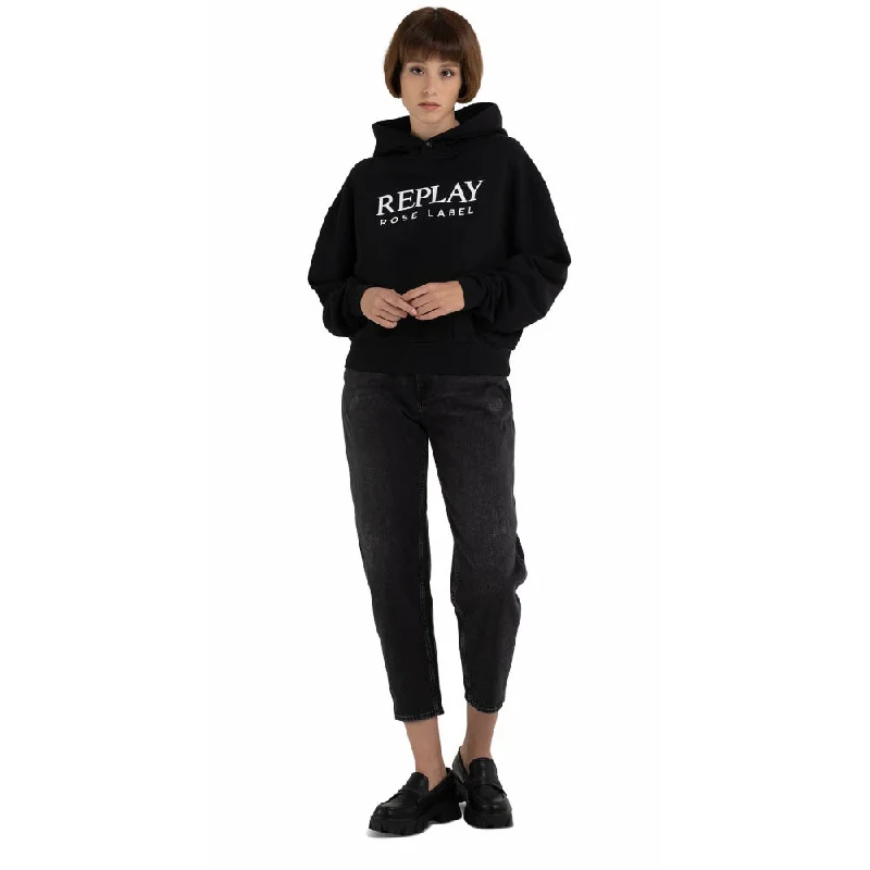 Replay Women's Oversized Sweatshirt With Print